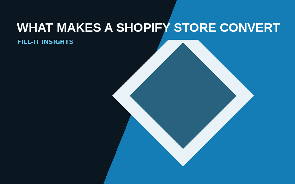 What Makes a Shopify Store Convert